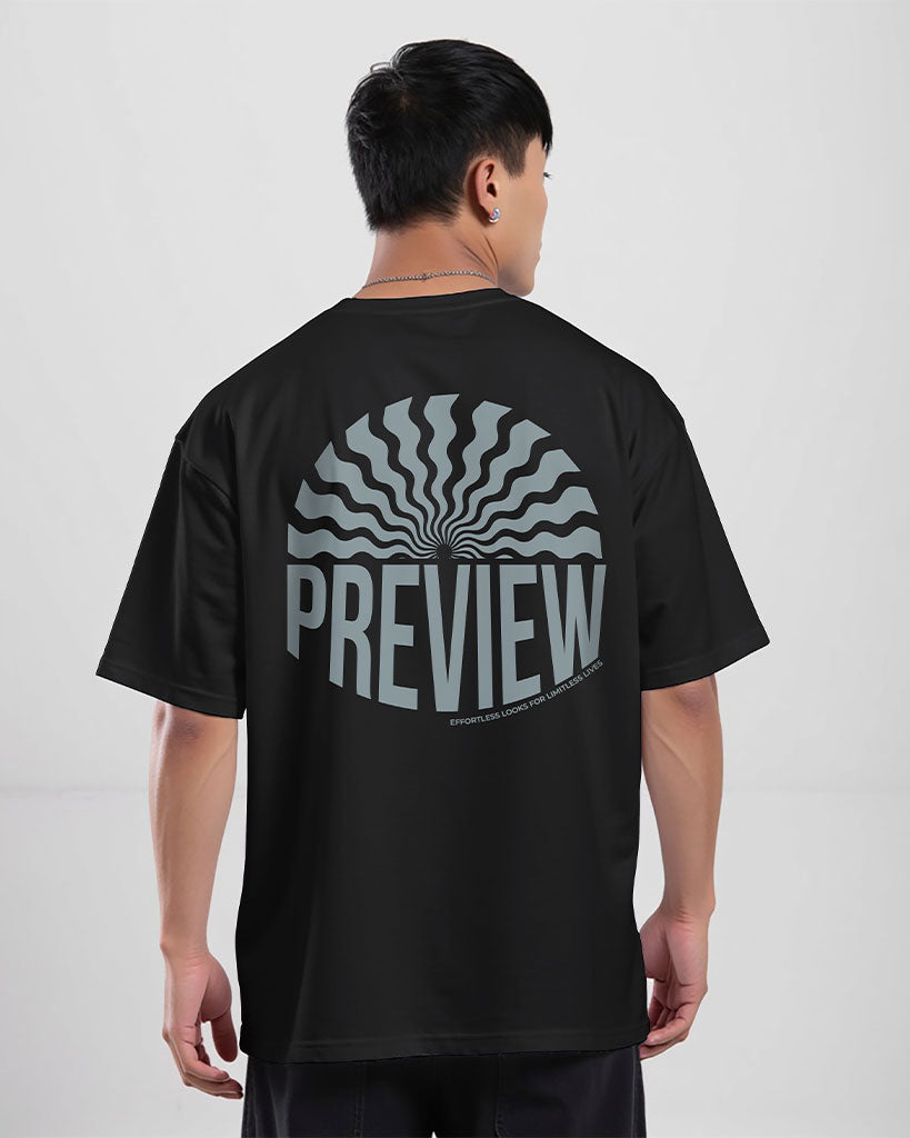 Preview  - Mens Premium Drop Shoulder T-Shirt