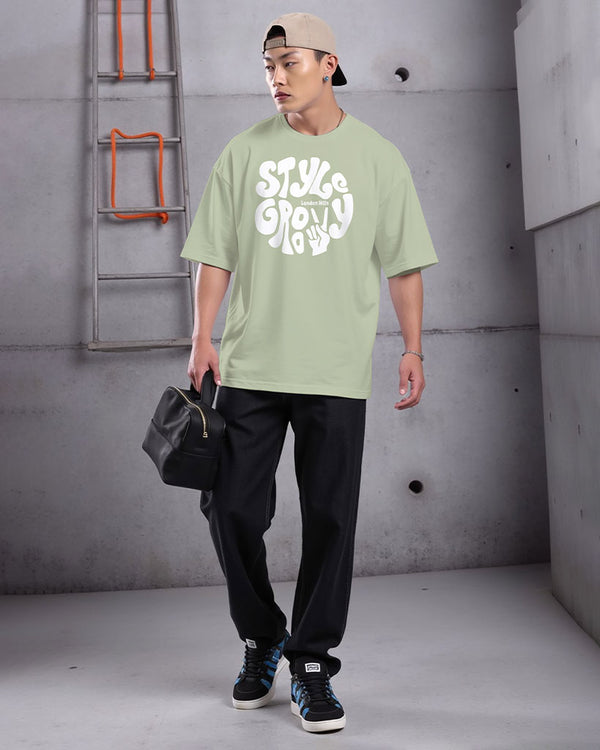 Style Grovy  - Mens Premium Drop Shoulder T-Shirt