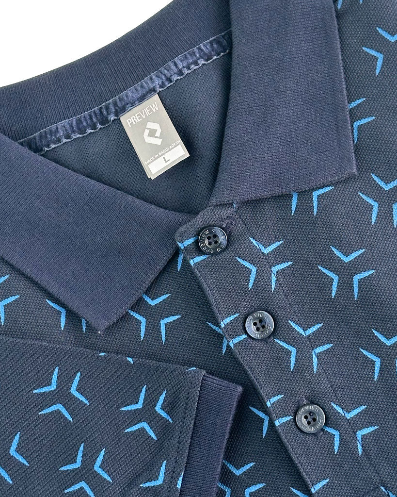 Unified Mens Polo Shirt - Nova Circle