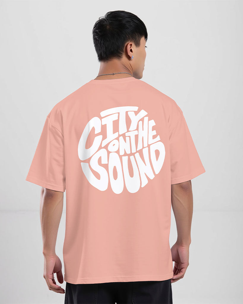 City On Sound  - Mens Premium Drop Shoulder T-Shirt