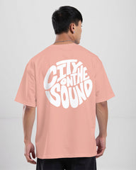 City On Sound  - Mens Premium Drop Shoulder T-Shirt