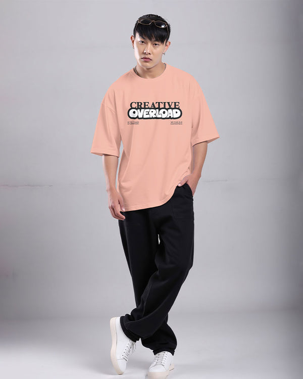 Creative Overload  - Mens Premium Drop Shoulder T-Shirt
