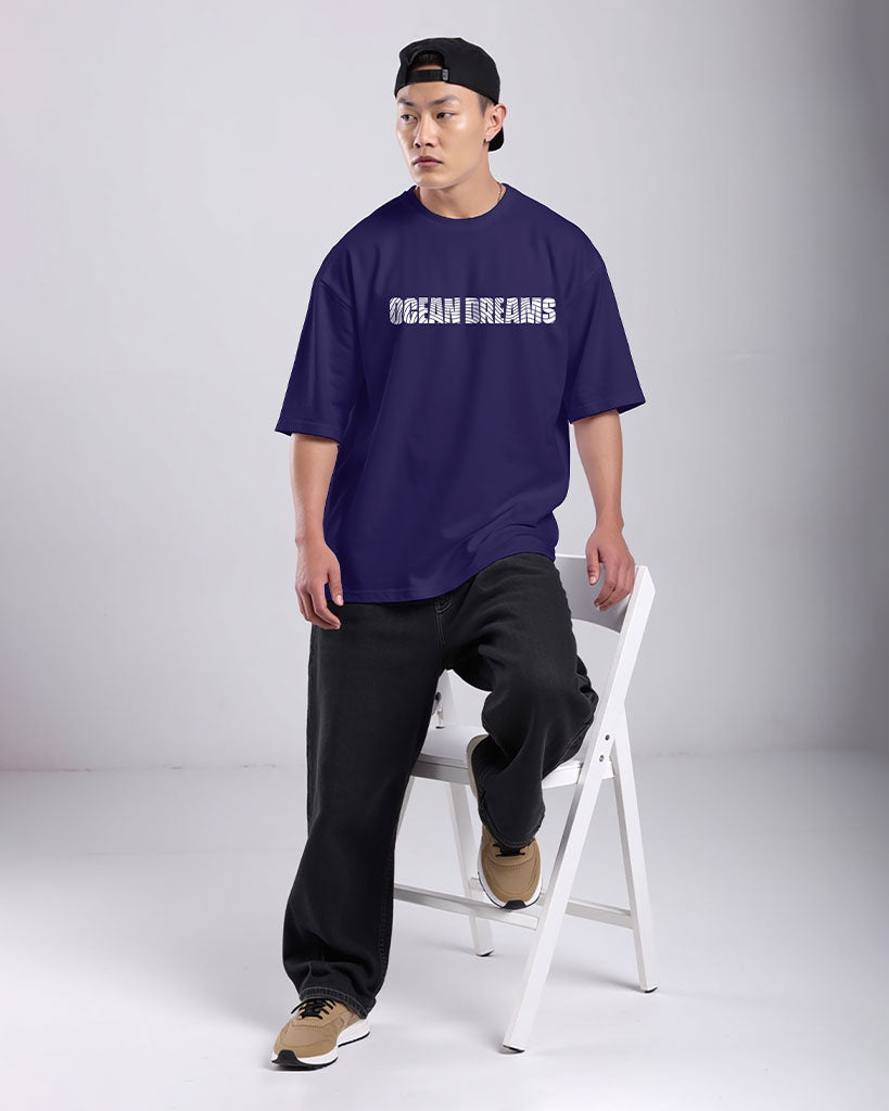 Ocean Dreams - Mens Premium Drop Shoulder T-Shirt