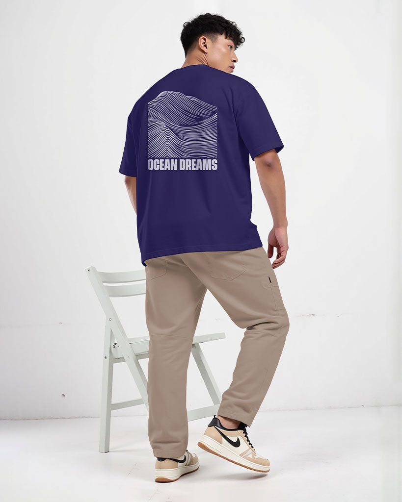 Ocean Dreams - Mens Premium Drop Shoulder T-Shirt