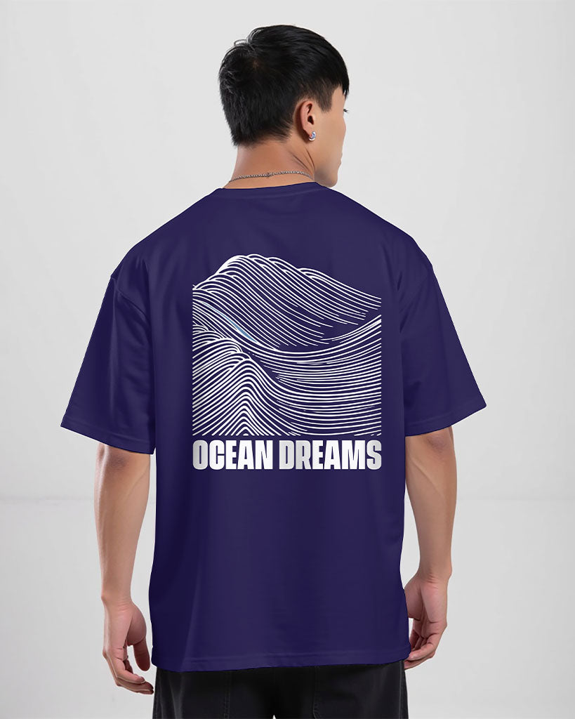 Ocean Dreams - Mens Premium Drop Shoulder T-Shirt