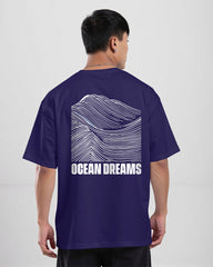 Ocean Dreams - Mens Premium Drop Shoulder T-Shirt