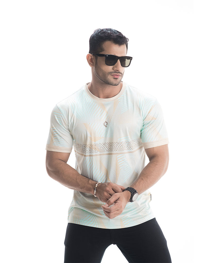 Mens Active Wear T-shirt - PLAIN