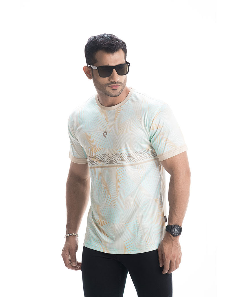 Mens Active Wear T-shirt - PLAIN