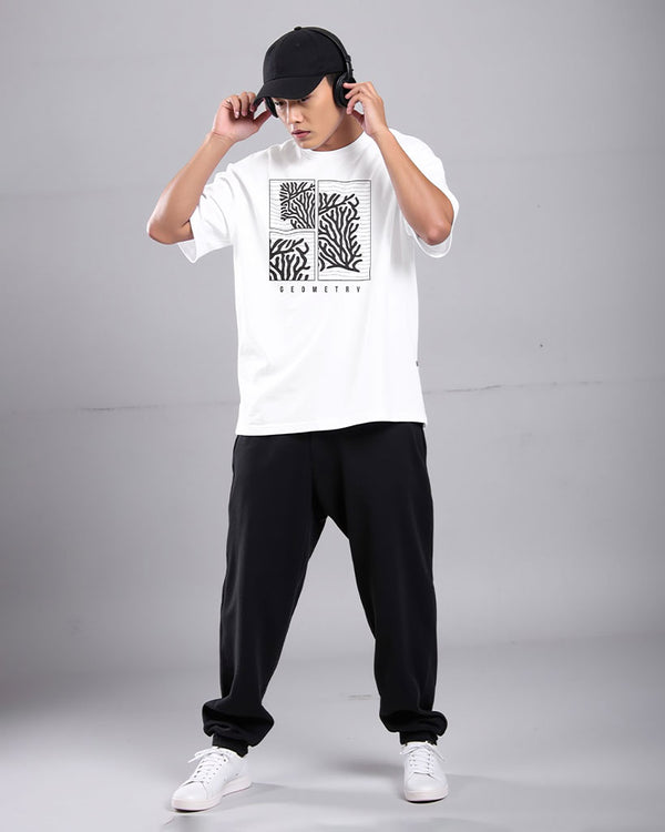 Geometry - Mens Premium Drop Shoulder T-Shirt