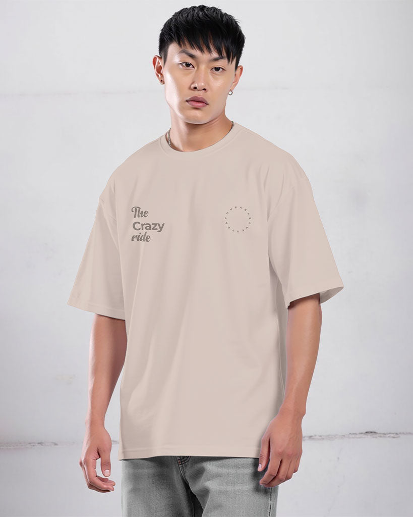 The Crazy Ride - Mens Premium Drop Shoulder T-Shirt