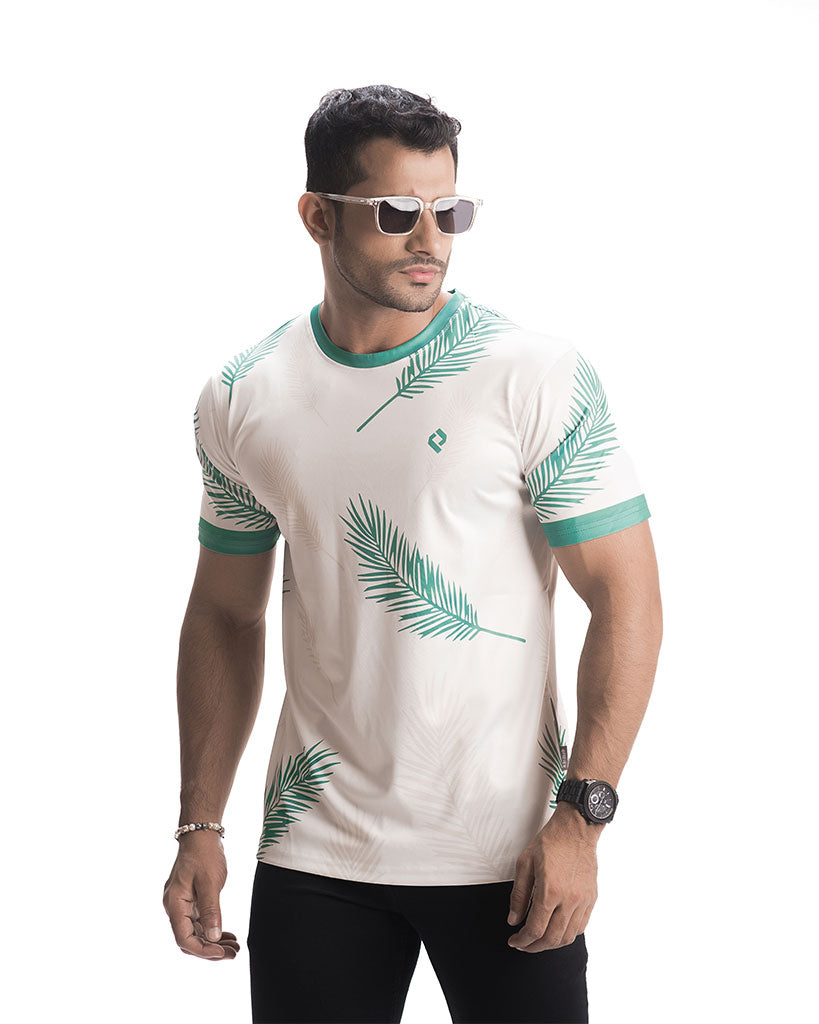 Mens Active Wear T-shirt - VERDANT