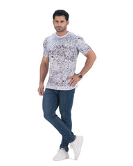 Mens Active Wear T-shirt - Texture