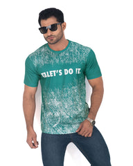 Mens Active Wear T-shirt - Lets Do IT