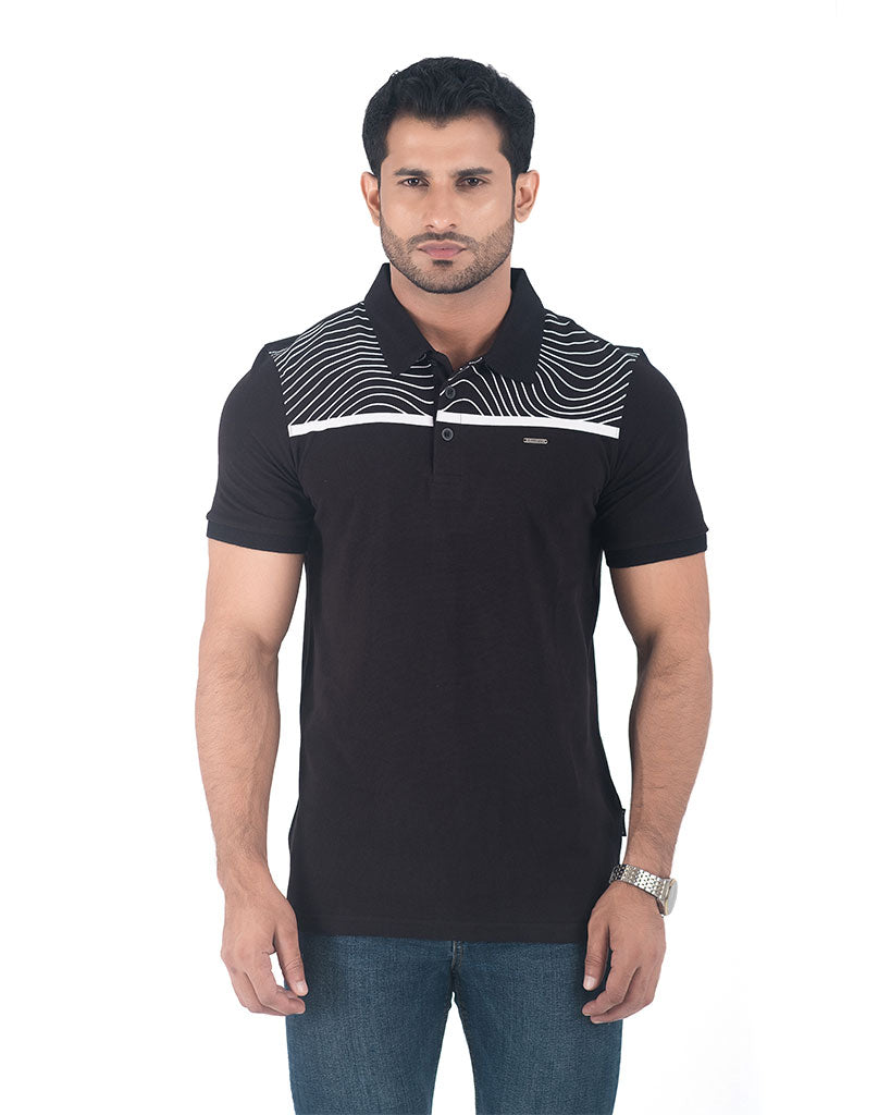 Supreme Edition Double PK Cotton Polo - Wave