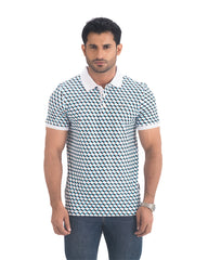 Unified Mens Polo Shirt - HexaGrid
