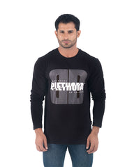 Plethora Full Sleeve T-shirt -Black