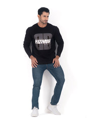 Plethora Full Sleeve T-shirt -Black