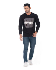 Plethora Full Sleeve T-shirt -Black
