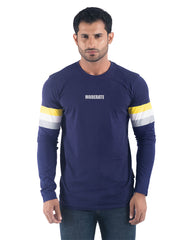 Moderate Full Sleeve T-shirt - Navy
